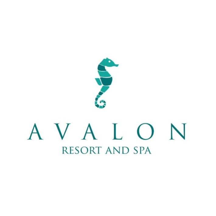 Serif font for Avalon resort